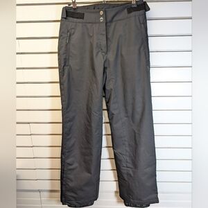 Descente Women's Black Insulated Ski Snow Pants Size L NWOT D6-9109
